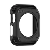 Spigen Apple Watch 3/2/1 ile Uyumlu Kılıf Rugged Armor (42mm) Smooth Black - 5