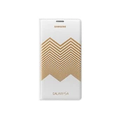 Galaxy S5 ile Uyumlu Nicholas Kırkwood Flip Wallet Kılıf Altın Desenli EF-WG900RLEGWW - 2