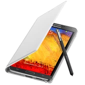 Galaxy Note 3 N9000 ile Uyumlu Flip Wallet Kılıf Beyaz EF-WN900B - 1
