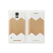 Galaxy S5 ile Uyumlu Nicholas Kırkwood Flip Wallet Kılıf Altın Desenli EF-WG900RLEGWW - 3