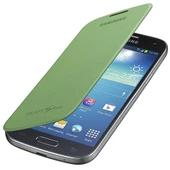 Galaxy S4 Mini i9190 ile Uyumlu Flip Cover Kılıf Yeşil EF-FI919BGEGWW - 1