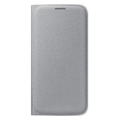 Galaxy S6 ile Uyumlu Flip Wallet (Tekstil) Gri EF-WG920BSEGWW thumbnail 1