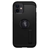 Spigen iPhone 12 Mini ile Uyumlu Kılıf Tough Armor Black - 7