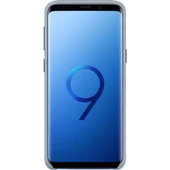 Galaxy S9 ile Uyumlu Alcantara Kılıf Gri EF-XG960AMEGWW - 2
