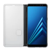 Galaxy A8 Plus (2018) ile Uyumlu Neon Flip Koruyucu Kılıf Siyah EF-FA730PBEGWW thumbnail 3