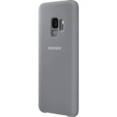 Galaxy S9 ile Uyumlu Silikon Kılıf Gri EF-PG960TJEGWW - 4