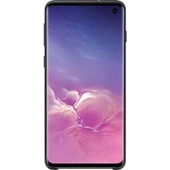 Galaxy S10 ile Uyumlu Kılıf Silicone Cover Siyah EF-PG973TBEGWW - 3