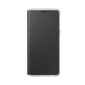Galaxy A8 (2018) ile Uyumlu Neon Flip Koruyucu Kılıf Siyah EF-FA530PBEGWW - 2