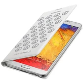 Galaxy Note 3 ile Uyumlu Moschino Flip Wallet  Kılıf Beyaz-Gri EF-EN900BSEGWW - 1