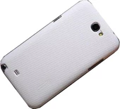 Nillkin N7100 Galaxy Note 2 ile Uyumlu Sert Kauçuk Kılıf Beyaz thumbnail 2