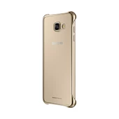 Galaxy A5 (2016) A510F ile Uyumlu Clear Back Cover Kılıf Altın EF-QA510CFEGWW(Out) - 2