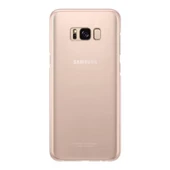 Galaxy S8+ ile Uyumlu Şeffaf Koruyucu Kılıf Pembe EF-QG955CPEGWW - 1