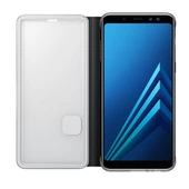 Galaxy A8 (2018) ile Uyumlu Neon Flip Koruyucu Kılıf Siyah EF-FA530PBEGWW - 4