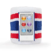 Griffin iPod Nano 7 ile Uyumlu Sportcuff Bilek Bandı Kılıf Beyaz RE37770 - 1