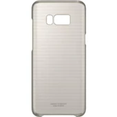 Galaxy S8+ ile Uyumlu Şeffaf Koruyucu Kılıf Altın EF-QG955CFEGWW - 1