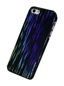 Nillkin iPhone SE/5S/5 ile Uyumlu Colorful Sert Kauçuk Kılıf Siyah - 1