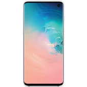 Galaxy S10 ile Uyumlu Kılıf Silicone Cover Beyaz EF-PG973TWEGWW - 1