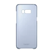 Galaxy S8 Plus ile Uyumlu Clear Cover Mavi EF-QG955CLEGWW (Out) - 1