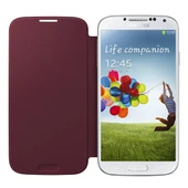 Galaxy S4 ile Uyumlu Flip Cover Kılıf Kırmızı EF-FI950BREGWW (Out) thumbnail 5