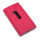 Nillkin Lumia 920 ile Uyumlu Yana Açılan Kapaklı Kılıf Kırmızı - 2