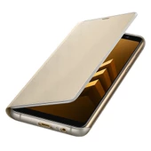 Galaxy A8 Plus (2018) ile Uyumlu Neon Flip Koruyucu Kılıf Altın EF-FA730PFEGWW - 1