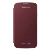Galaxy S4 ile Uyumlu Flip Cover Kılıf Kırmızı EF-FI950BREGWW (Out) thumbnail 2