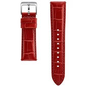 Gear S3 ile Uyumlu Kayış Timsah Derisi Desenli - Kırmızı ET-YSA76MREGWW (Out) - 1