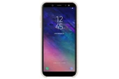 Galaxy A6 2018 ile Uyumlu Çift Katmanlı Arka Kapak Altın EF-PA600CFEGWW - 2