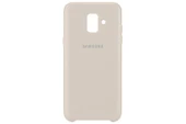 Galaxy A6 2018 ile Uyumlu Çift Katmanlı Arka Kapak Altın EF-PA600CFEGWW - 1