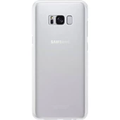 Galaxy S8+ ile Uyumlu Şeffaf Koruyucu Kılıf Gri EF-QG955CSEGWW - 1