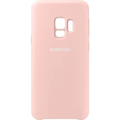Galaxy S9 ile Uyumlu Kılıf Silicone Cover Pembe EF-PG960TPEGWW - 1
