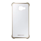 Galaxy A3 (2016) A310F ile Uyumlu Clear Back Cover Kılıf Altın EF-QA310CFEGWW - 1