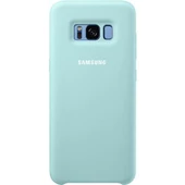 Galaxy S8 ile Uyumlu Silikon Kılıf Mavi EF-PG950TLEGWW - 1