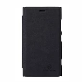 Nillkin Lumia 920 ile Uyumlu Ağaç Desenli Deri Kılıf Siyah Renk - 2