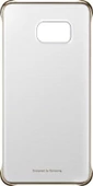 Galaxy S6 Edge Plus ile Uyumlu Clear Back Cover Gold EF-QG928CFEGWW Out - 1