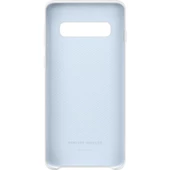 Galaxy S10 ile Uyumlu Kılıf Silicone Cover Beyaz EF-PG973TWEGWW - 4