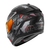 SHARK RIDILL 2 MOLOKAI MAT SİYAH GRİ KAPALI KASK thumbnail 2