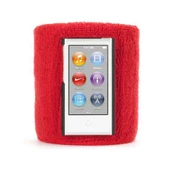 Griffin iPod nano 7 ile Uyumlu Sportcuff Bilek Bandı Kılıf Kırmızı RE36646 - 1