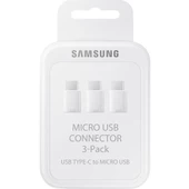 Micro USB to USB Type C Adaptörü 3-Pack EE-GN930KWEGWW - 1