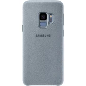 Galaxy S9 ile Uyumlu Alcantara Kılıf Gri EF-XG960AMEGWW - 1