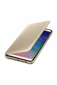 Galaxy A6+ (2018) ile Uyumlu Kapaklı Kılıf Altın EF-WA605CFEGWW - 6
