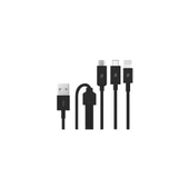 Ttec Trio Şarj Kablosu Micro USB Ligthining Type-C 2DK7521S - 1