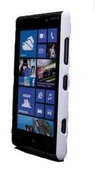 Nillkin Lumia 820 ile Uyumlu Sert Kauçuk Kılıf Beyaz - 2