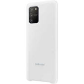 Galaxy S10 Lite ile Uyumlu Silikon Kılıf Beyaz EF-PG770TWEGWW - 3