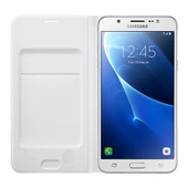 Galaxy J7 ile Uyumlu Flip Wallet Kılıf Beyaz EF-WJ700BWEGWW(Outlet) - 4