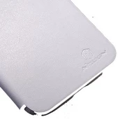 Nillkin N7100 Galaxy Note 2 ile Uyumlu Yana Açılan Kapaklı Kılıf Beyaz Renk - 4