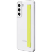 Galaxy S21 FE 5G ile Uyumlu İnce Kayışlı Kılıf Beyaz-EF-XG990CWEGWW - 2