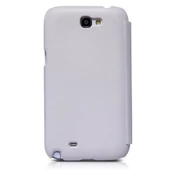 Nillkin N7100 Galaxy Note 2 ile Uyumlu Yana Açılan Kapaklı Kılıf Beyaz Renk - 1