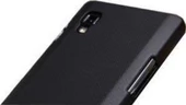 Nillkin Optimus L9 ile Uyumlu Sert Kauçuk Kılıf Siyah - 3