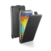 Cellular Line N9000 Galaxy Note 3 ile Uyumlu Flap Essential Mıknatıslı Deri Kılıf Siyah FLAPESSENNOTE3BK - 1